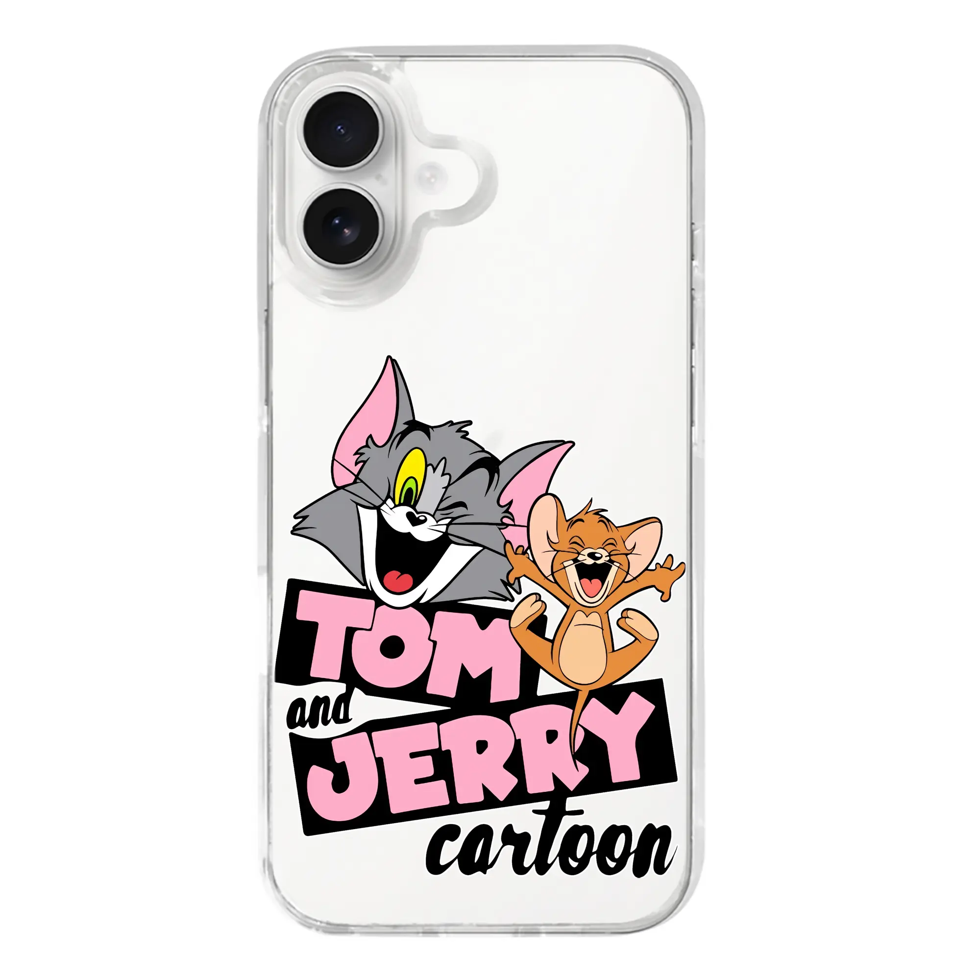 トムとジェリー グッズ ジェリー - iPhone 17シリーズ 透明スマホケース – 薄型・耐衝撃・精密フィット保護カバー